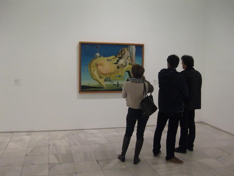 Obra de Dali no Museu Reina Sofia