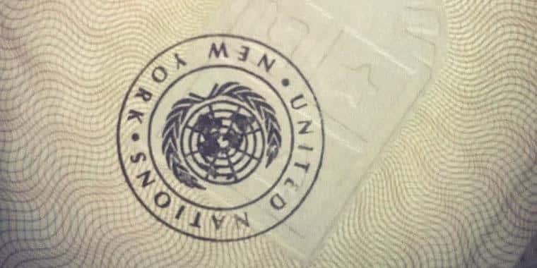 Carimbo da Onu