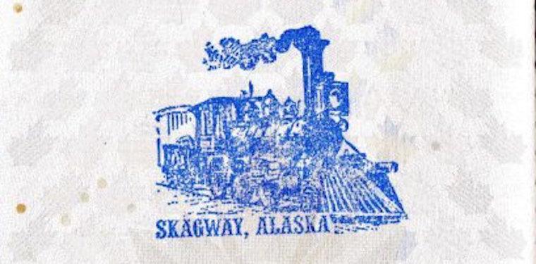 Skagway, alasca: carimbo