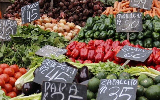 Mercado local em Montevideu