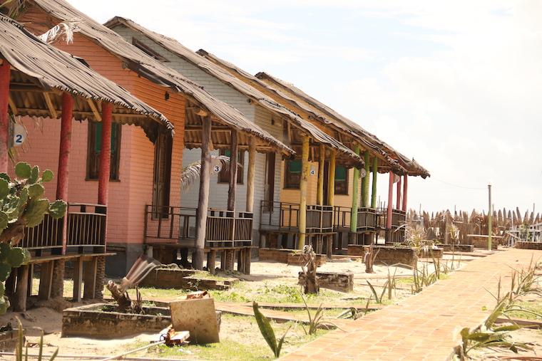 Pousadas chalés em Caburé