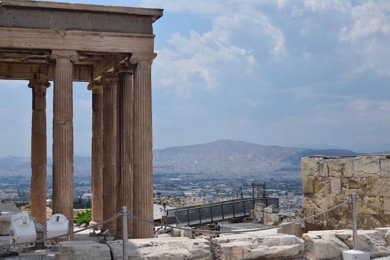 Acrópole de Atenas Grécia 