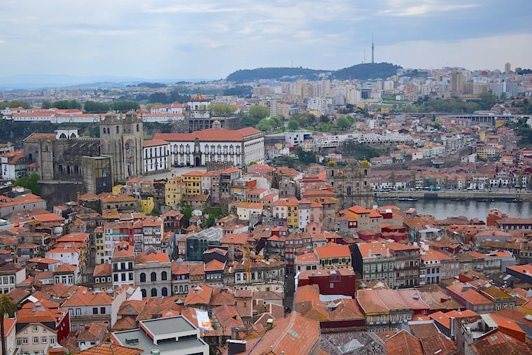 O que fazer no Porto vista torre dos clerigos