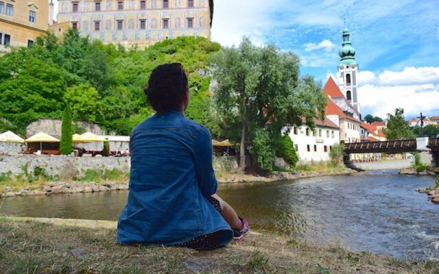 Viajar sozinho Luiza