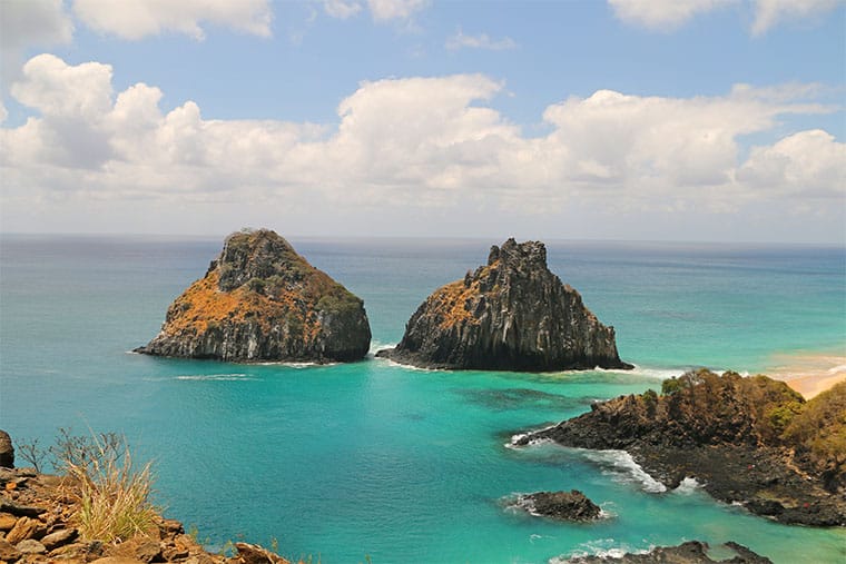 Dois Irmãos e Baía dos Porcos, em Fernando de Noronha