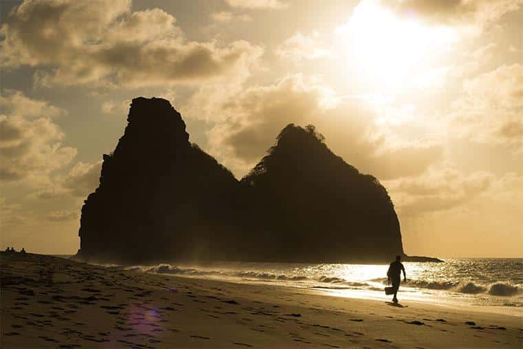 Praias de Fernando de Noronha: Praia da Cacimba do padre