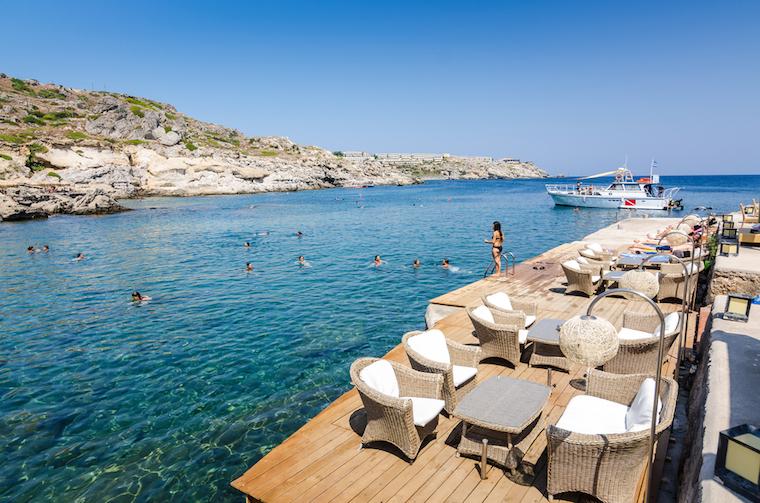 Kallithea praia Grécia Shutterstock