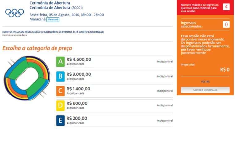 comprar ingressos olimpiadas