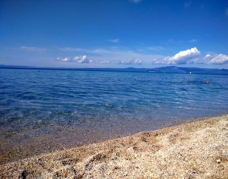 praias na grécia halkidiki