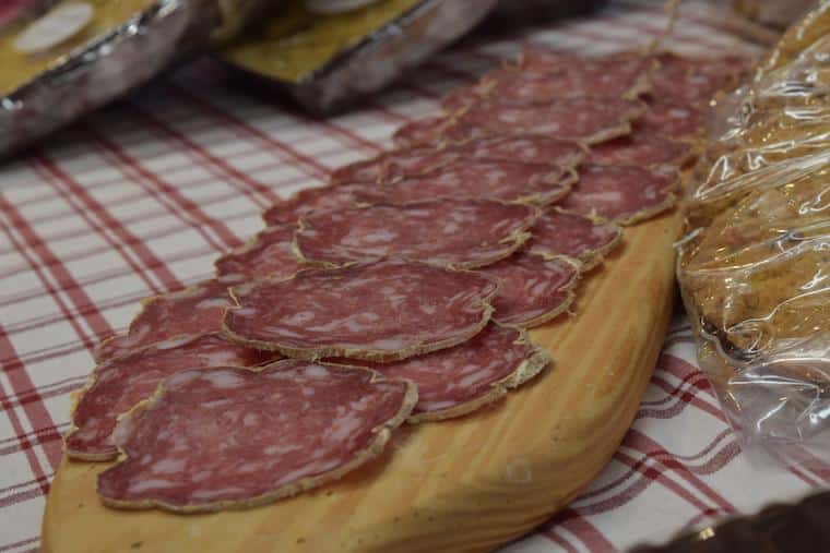 Salame lombardia itália