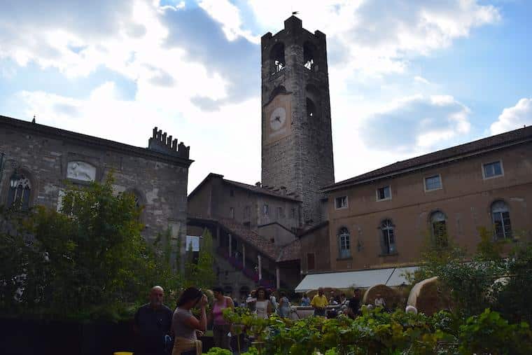 bérgamo itália piazza vecchia