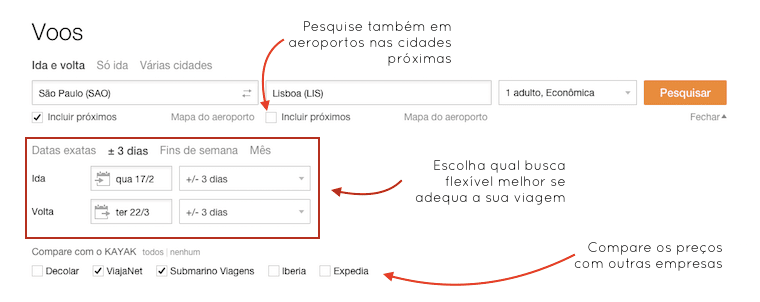 Como encontrar passagens aéreas baratas na internet