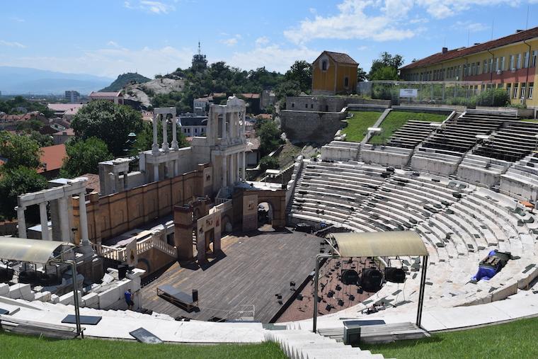 plovdiv bulgária anfiteatro romano