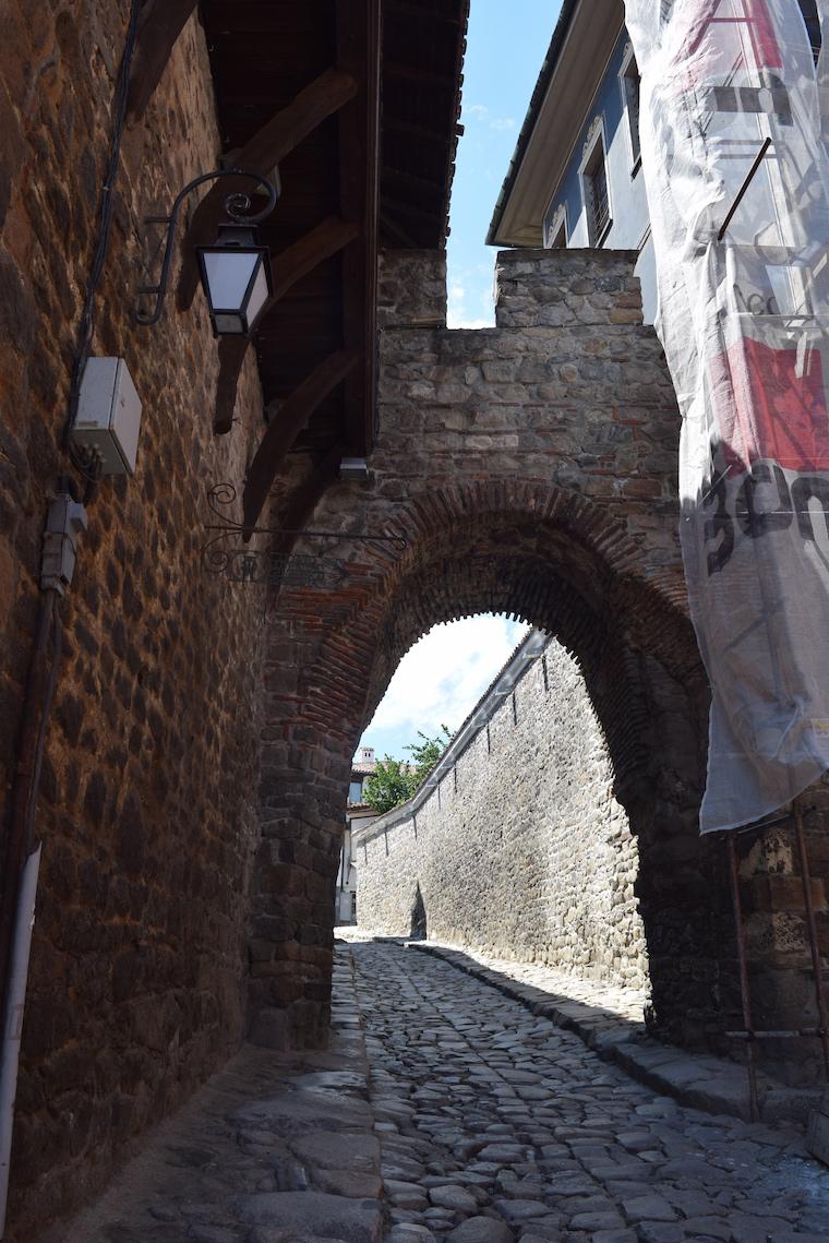 plovdiv bulgária portão muralhas
