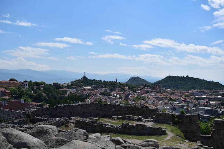 plovdiv bulgária topo nebet tepe