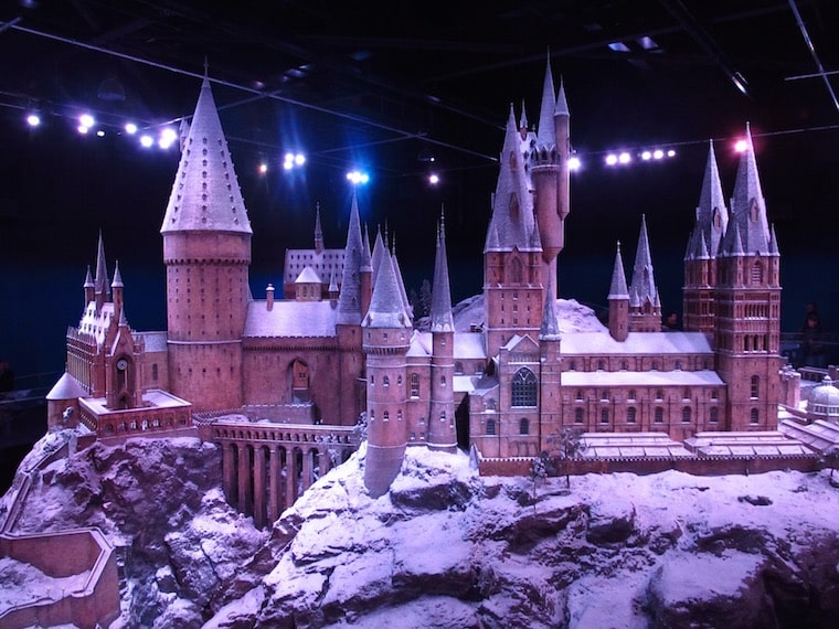 Natal em Londres Hogwarta
