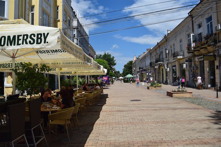 Rua Aleksandrovska Ruse Bulgária