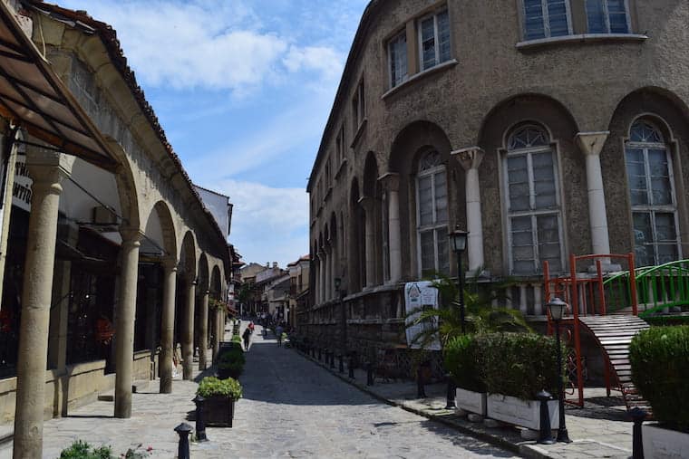 Veliko Tarnovo Bulgária rua