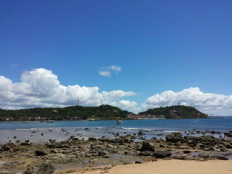 Vista da ilha do Caitá - Morro de São Paulo