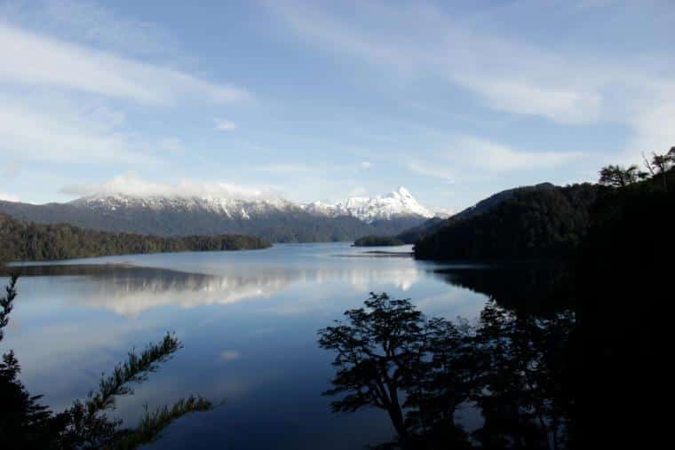 Lago Espejo - Roteiro dos Sete Lagos Andinos