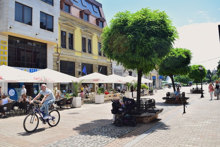 rua em ruse bulgária
