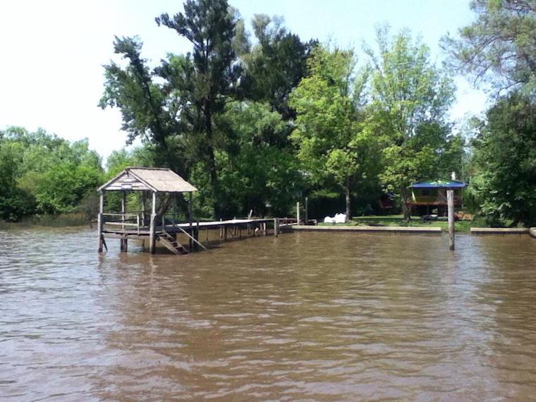 Casas no Delta de Tigre