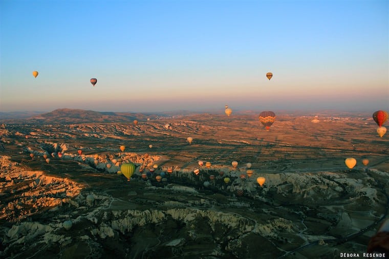 balões na capadócia turquia