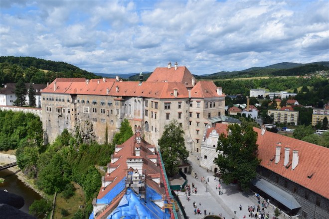 Cesky Krumlov República Tcheca castelo