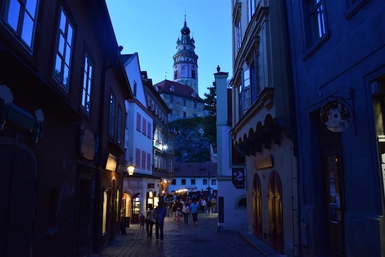 Cesky Krumlov República Tcheca mochilao leste europeu