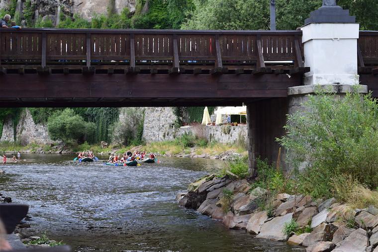 Cesky Krumlov República Tcheca rafting