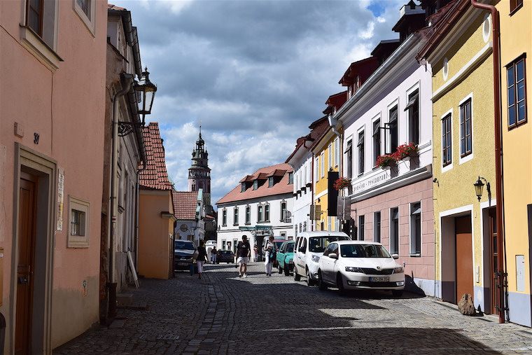 Cesky Krumlov República Tcheca rua