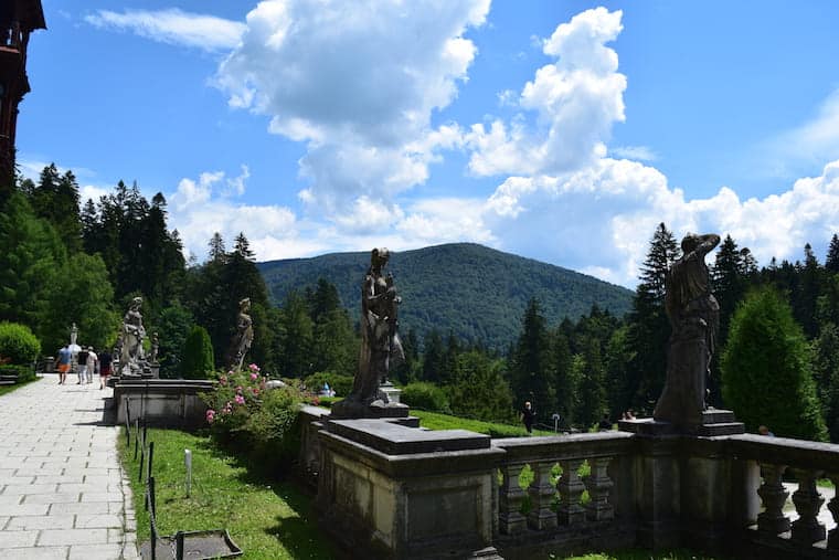 jardins castelo de peles sinaia romênia