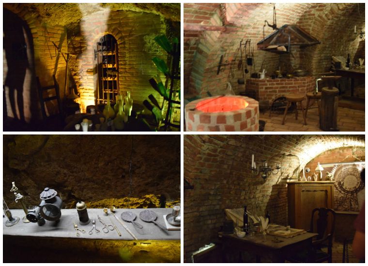 labirinto subterrâneo em brno república tcheca caves