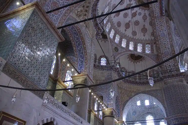 Mesquita Azul de Istambul - Teto