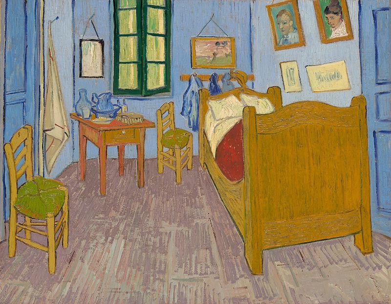 La Chambre à Arles, by Vincent van Gogh