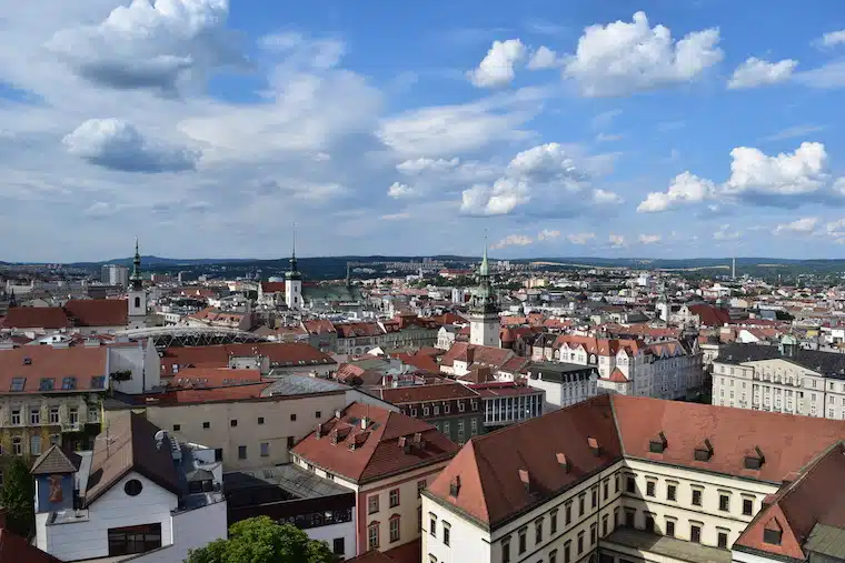 turismo em brno república tcheca vista cidade