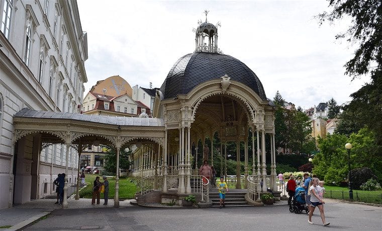 turismo karlovy vary república Tcheca gazebo