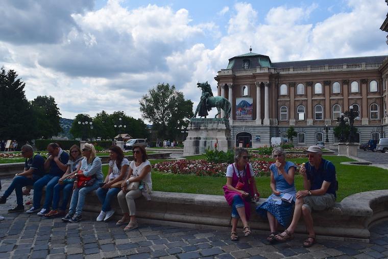 castelo de buda budapeste hungria turistas