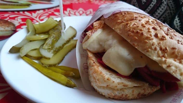 Comida de rua em Istambul