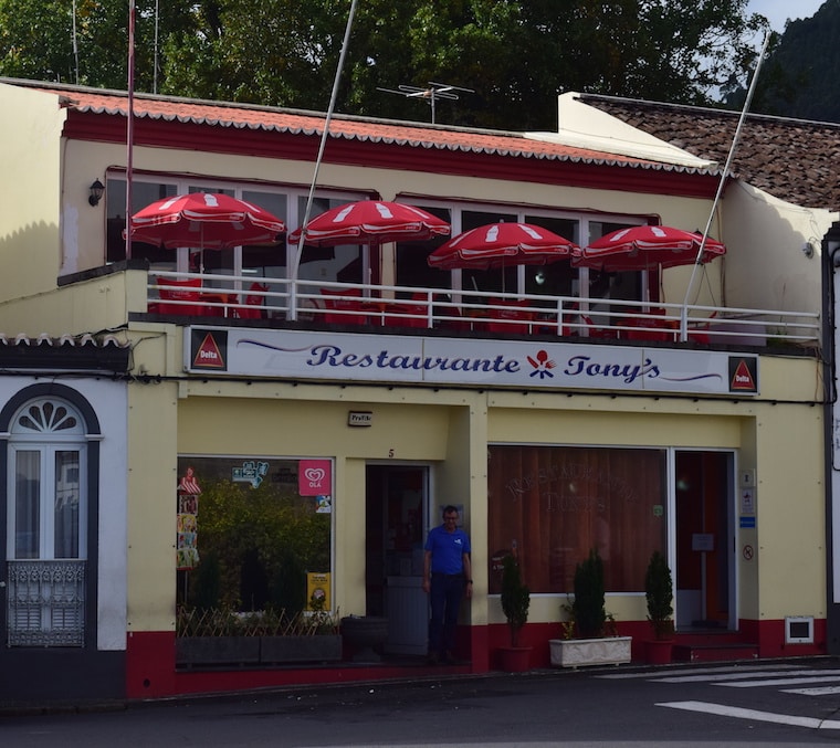 restaurante tonys açores