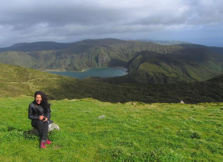 vento e frio nos açores