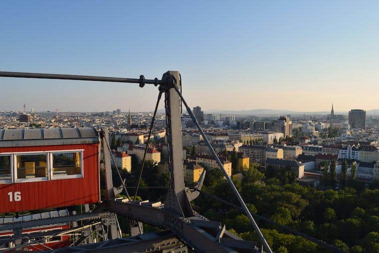 o que fazer em viena vista da roda gigante