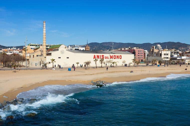 Badalona - praia em Bicicleta