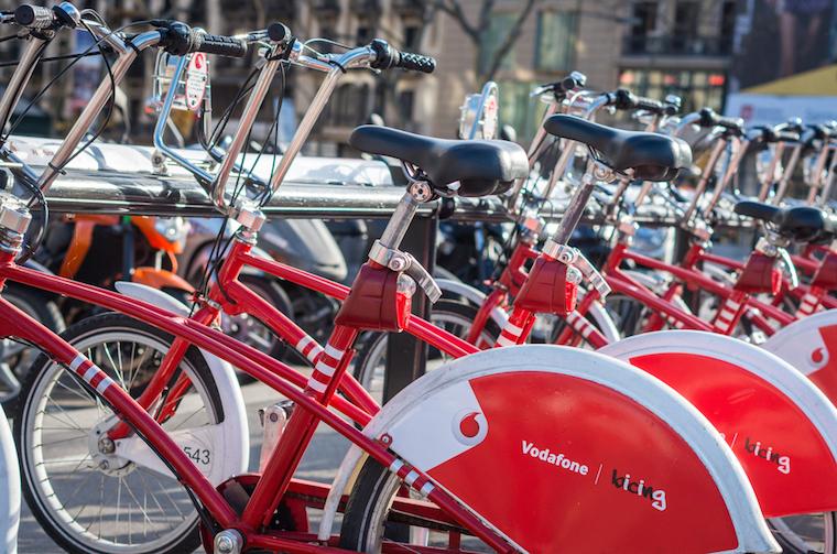 Bicicleta em Barcelona