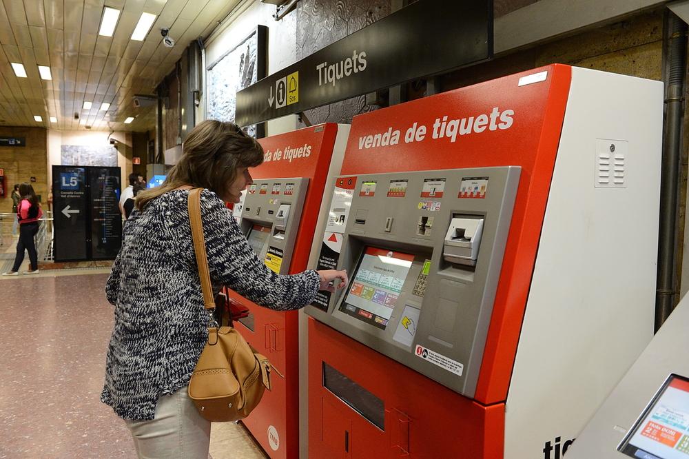 Bilhetes de transporte em Barcelona