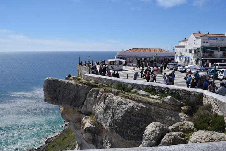 nazaré portugal desfiladeiro