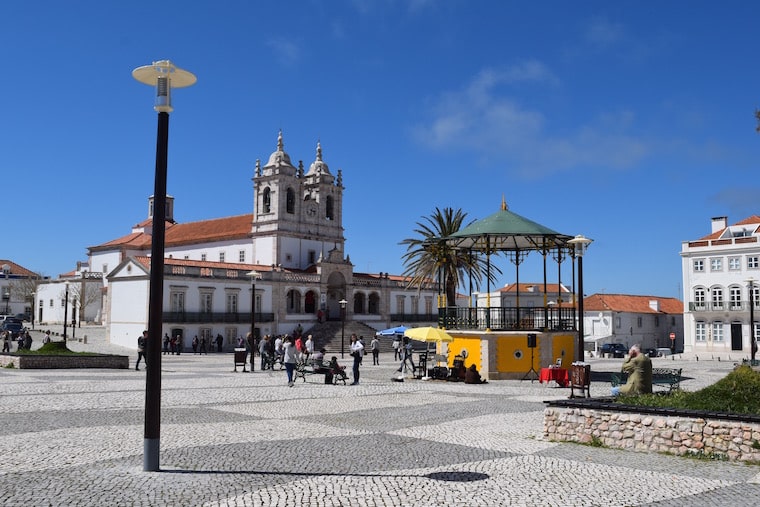 praça nazaré portugal