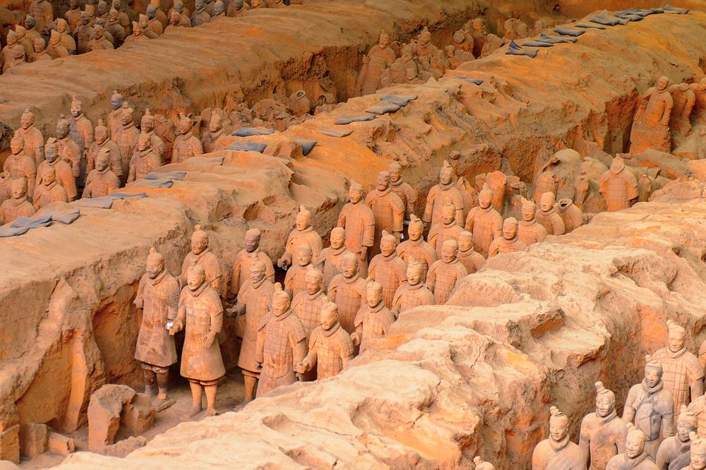 Tumba Qin Shi Huang - China