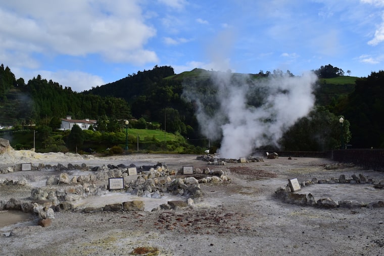 ilha de são miguel açores lagoa de furnas