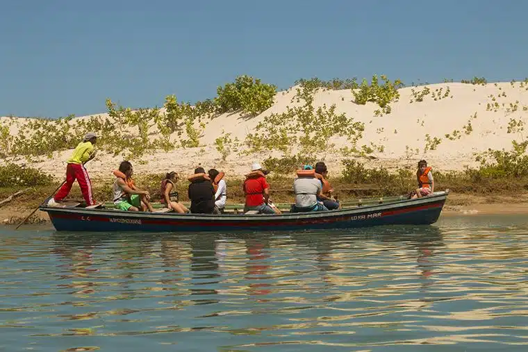 Jericoacoara, Ceará passeio de barco